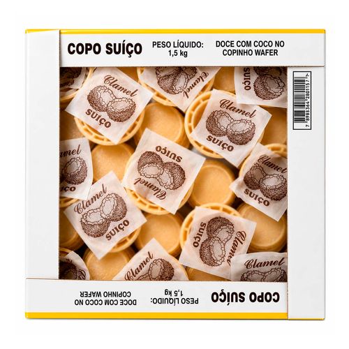 Doce Clamel Copo Suico Caixa com 50 unidades-2-